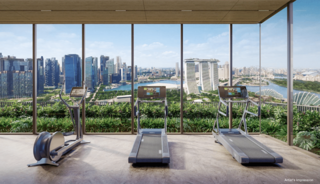 One Marina Gardens Sky Gym